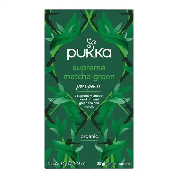 Pukka green tea