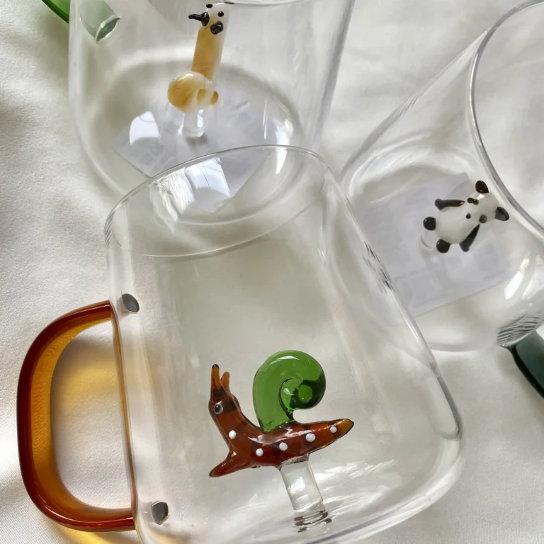 Sinsay glass mugs
