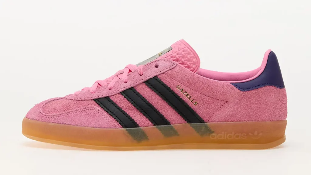 ADIDAS GAZELLE INDOOR Bliss Pink/ Core Black/ Core Purple