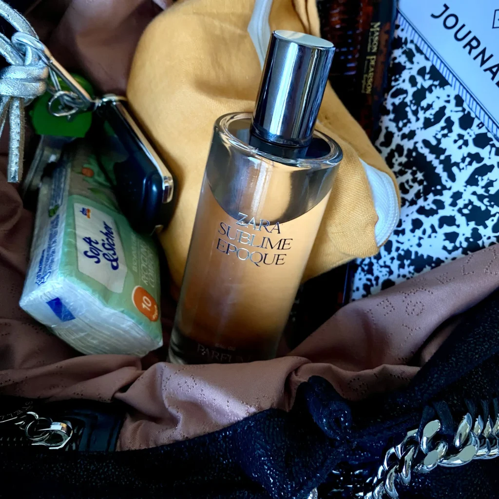 Zara sublime epoque perfume in a bag