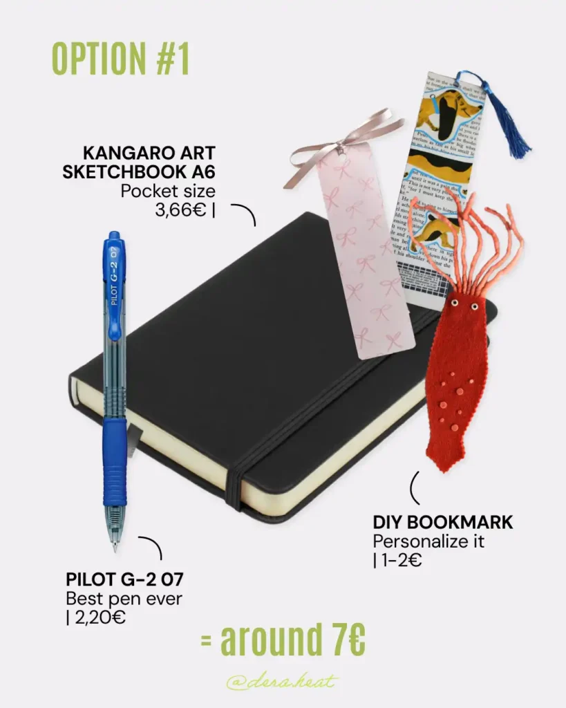Gift guide by dera.heat for writing/journaling lovers option 1