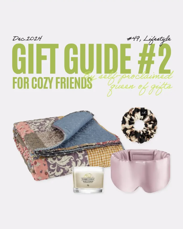 Gift guide by dera.heat for cozy friends