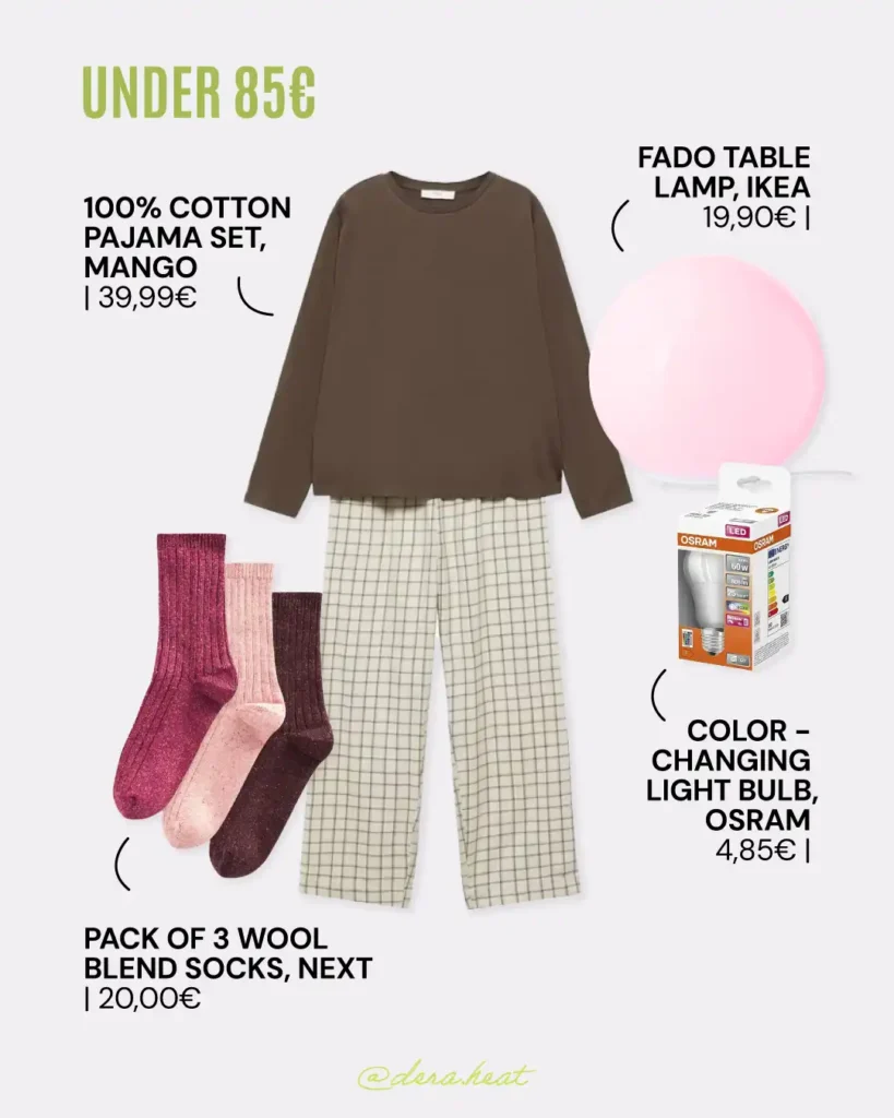 Gift guide by dera.heat for cozy friends