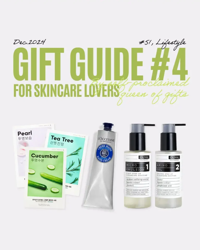 Gift guide by dera.heat for skincare lovers