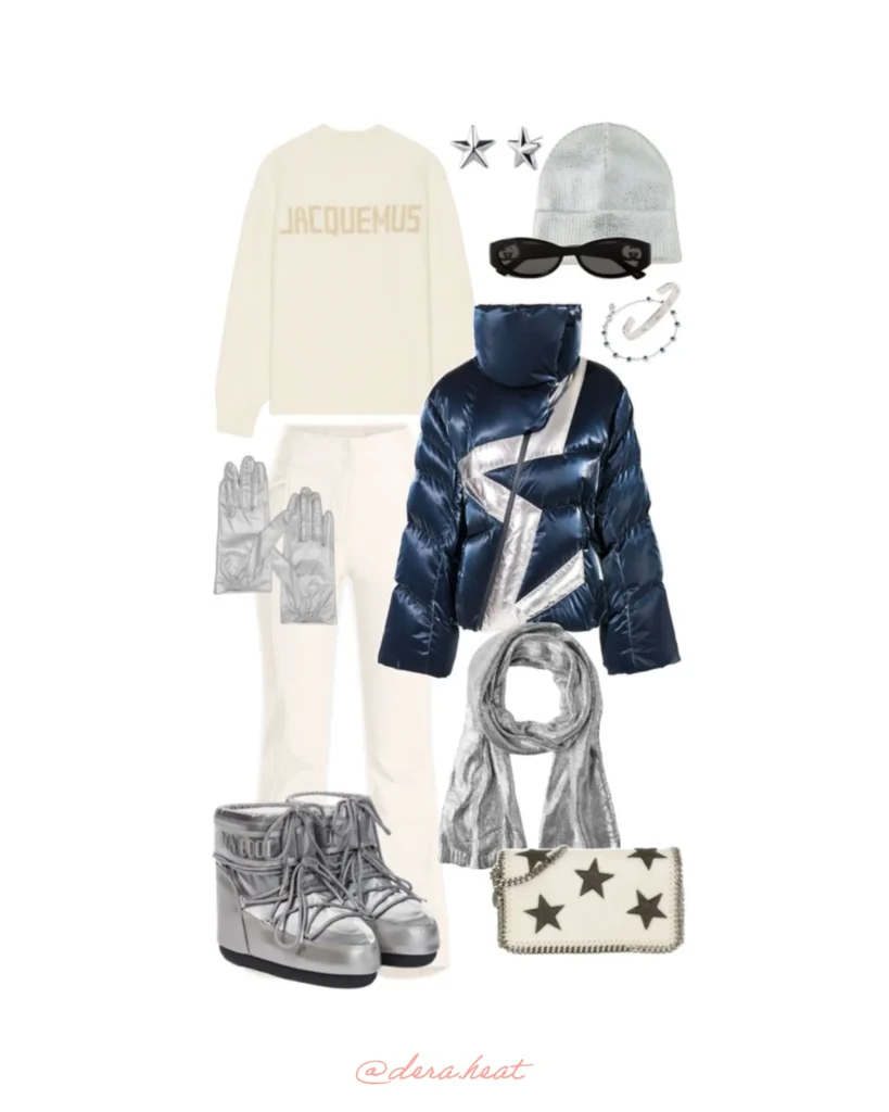 Après-ski outfit idea for her by dera.Heat