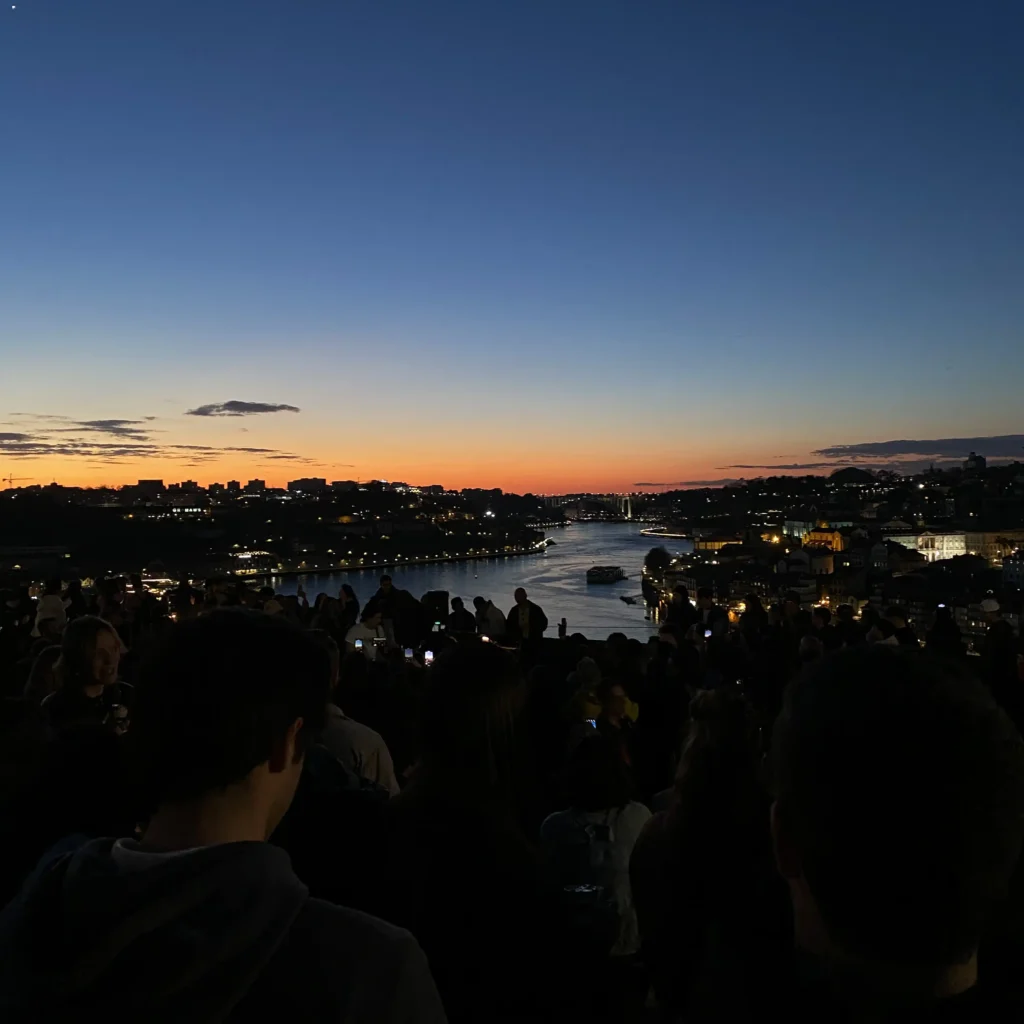 Jardim do Morro, Portugal, sunset watching