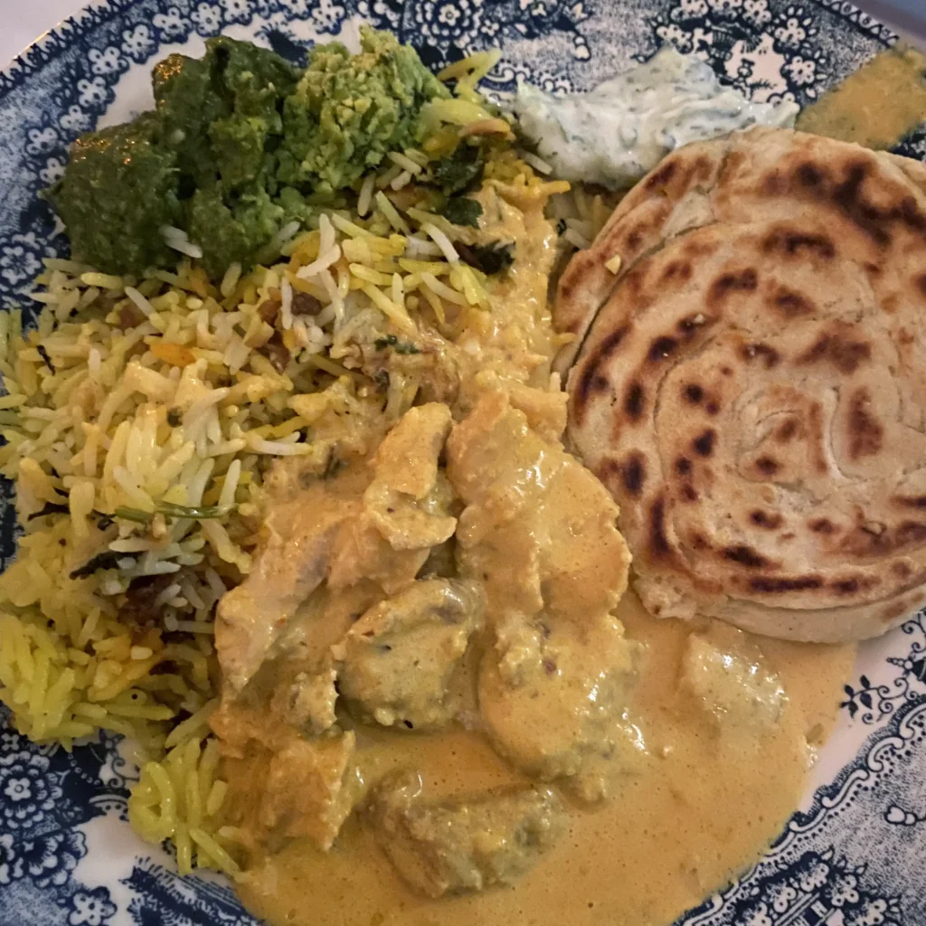 Indian dinner